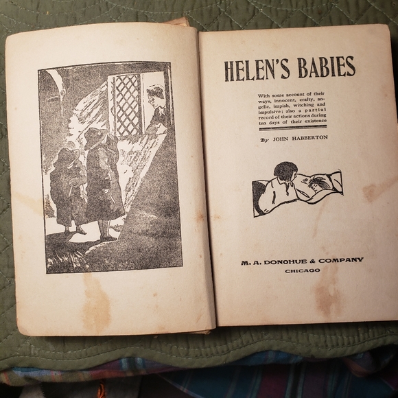 Antique Helen's Babies by John Habberton Book - Picture 6 of 13